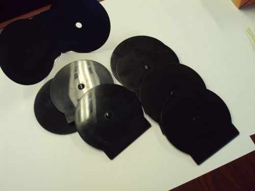 8 BLACK DERING® C Shells Plastic Single ClamShell CD DVD Case, Clam OPAGUE
