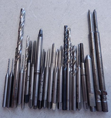 Mixed Lot of Reamers &amp; Drill Bits 22 Pieces 1483