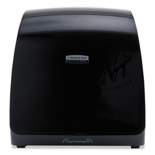 Mod touchless manual hard roll towel dispenser, black, 13 x 7 1/5 x 12 3/5 for sale