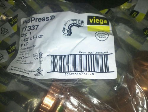 1-1/2 VIEGA PROPRESS 90 DEGREE ELBOW..LOT OF 5