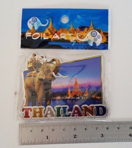 1 PC THAILAND ELEPHANT BANGKOK FRIDGE MAGNET SOUVENIR GIFT 2.5&#034; x 3.0&#034;