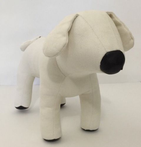 Mud pie canvas dog mannequin 9&#034;x13&#034; puppy plush for sale