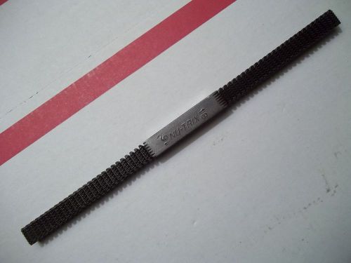 Nu-trix thread file #1 machinist tools millwright starrett restoring file reiff for sale