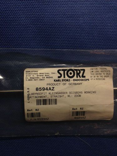 New Storz 8594AZ (Laryngofit Kleinsasser Scissors Working Attachment)