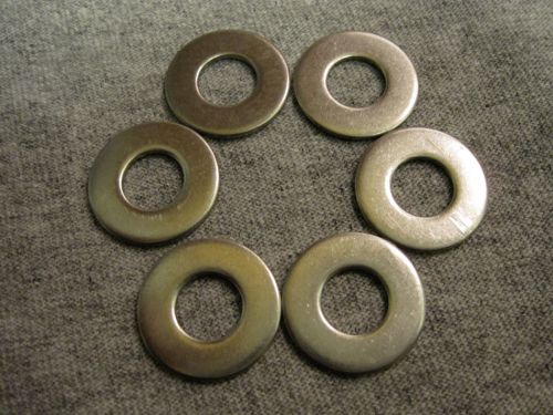 U.s. seller 5/16&#034; stainless steel flat washers (18-8 stainless) 12 qty for sale