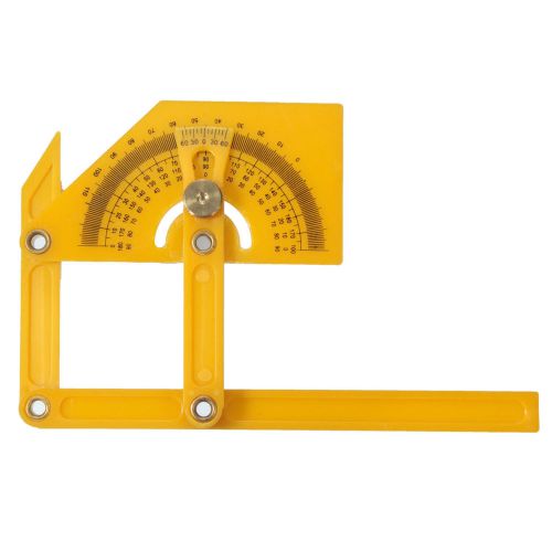 Plastic Adjustable Bevel Angle Gauge Level Indicator Angle Finder Protractor