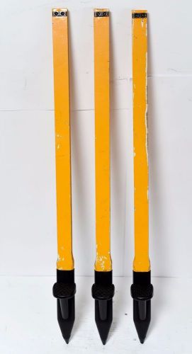 Wooden Legs from Tripod Carl Zeiss Theodolite&#039;s Set Theo 020B Industrial Tripod