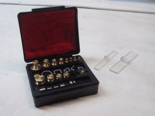 Troemner Weight Set Apothecary Calibration &amp; Measurement Missing Pieces