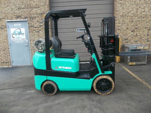 Forklift (17774) mitsubishi fgc25k, 5000 lbs capacity, cushion tires for sale