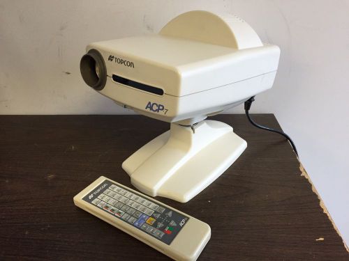 Topcon Auto Chart Projector, model ACP-7R w/ remote control. GREAT 4 any office.