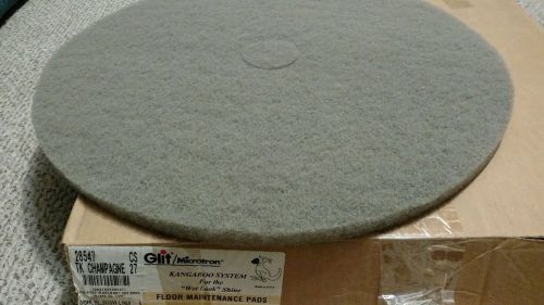 Glit/Microtron Floor Maitenance Pads 27 &#034; Champaign ultra highspeed 5 pads
