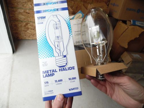 Bulb Metal Halide SATCO  S5829 LAMP ED28 175WATTS Mogul Base Clear (2)