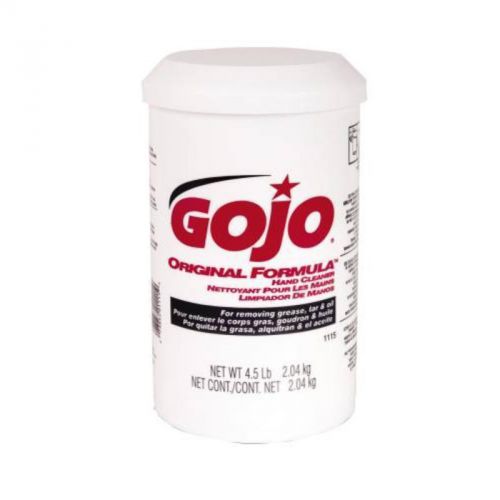 Go jo hand cleaner 4.5 lb 1115 gojo industries janitorial 1115-06 for sale