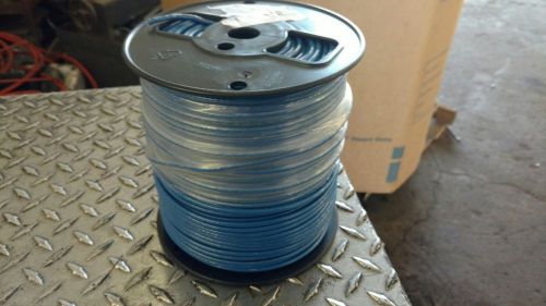 Spool of 10 awg stranded tthn/thwn wire - Blue - 500ft.  New!!