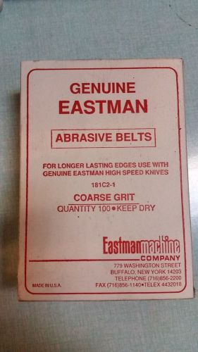 EASTMAN - Abrasive Belts For Cuting Machine Coarse Grit and RED - 181C2-1