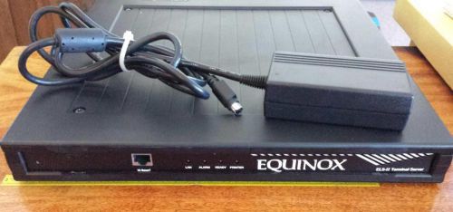 Equinox ELS-II Terminal Server with Power Supply 790203-00 16-port
