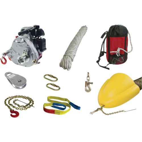 Portable capstan winch forestry kit #pcw5000-fk for sale