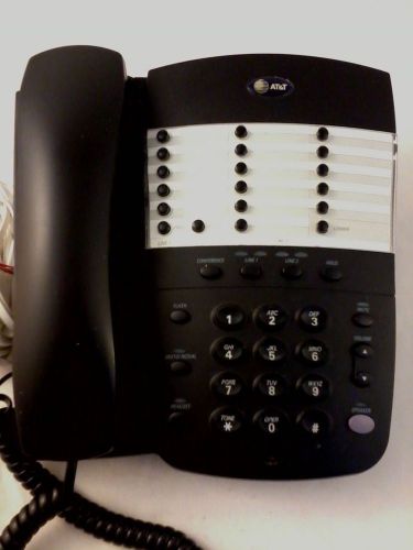 AT&amp;T 2 LINE BUSINESS SPEAKERPHONE MODEL 952 HANDS FREE 3-PARTY CONFERENCING