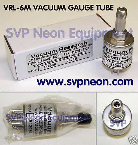 NEW! VRC / VRL 912086 HASTINGS DV-6M WELCH VACUUM PUMP GAUGE TUBE EQUIVALENT