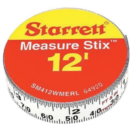 Starrett 64920 1/2&#034;x12&#034;steeladhesive tape for sale