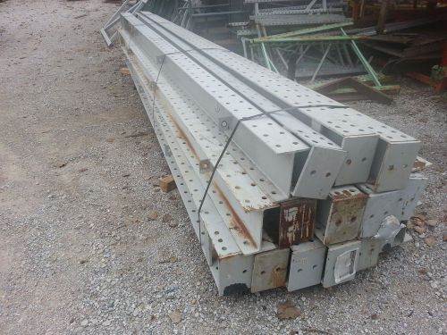 Cantilever structural towers uprights 16&#039; tall used heavy duty for sale