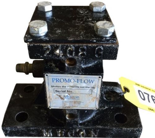 Used Promo-flow Mucon piston bin vibrator