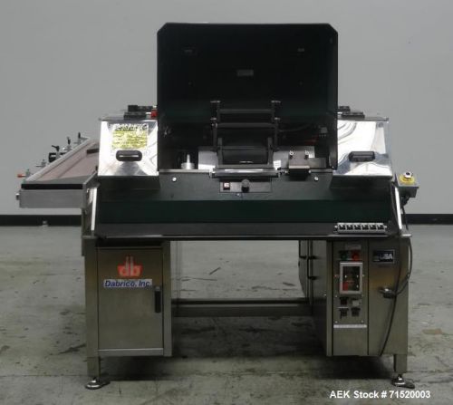 Used- Dabrico Inc. Model DI-100 Vial Inspection System. Capable of inspecting co