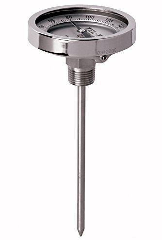 Tel-Tru 34100964 Model Gt300R Resettable Bi-Metal Process Grade Thermometer,
