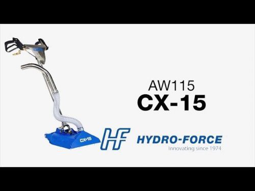 New hydro-force cx-15 carpet cleaning rotary wand 400-800 psi aw115 for sale