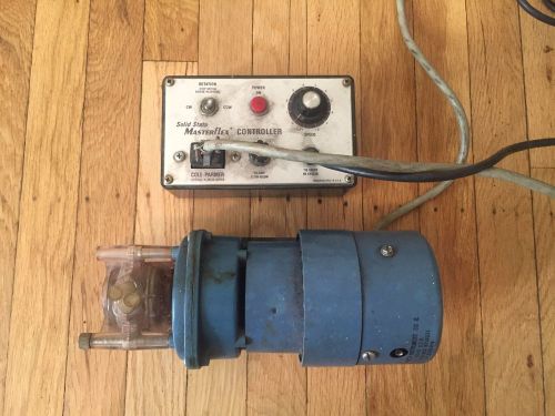 Cole Parmer Masterflex Pump Model WZ1R031 With Solid State Motor Controller