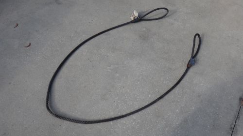 12 feet sling wire rope cable sling rigging cable  towing for sale