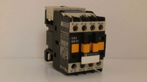 Telemecanique contactor ca2-dn31 w/coil supprressor module la4 da 1u for sale