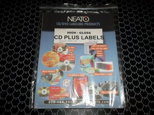 NEATO High Gloss CD Plus Labels - 64 Labels - CLP 192374