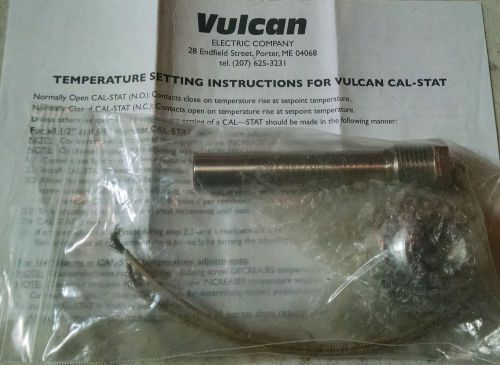VULCAN CAL-STAT Thermostat Switch 1C2B9 (pyro chem fire suppression system)