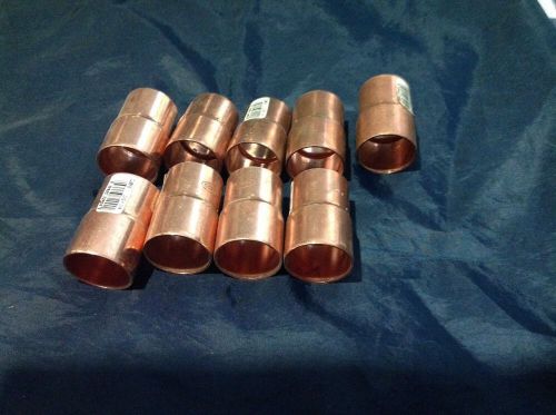 7 Pieces NIBCO 1 1/2 inch x 1 1/4 inch Copper Reducer Fitting