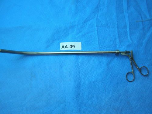 OLYMPUS A5584 SPOON Forceps Spring loaded 10mm,Left Curved Endoscopy Instruments
