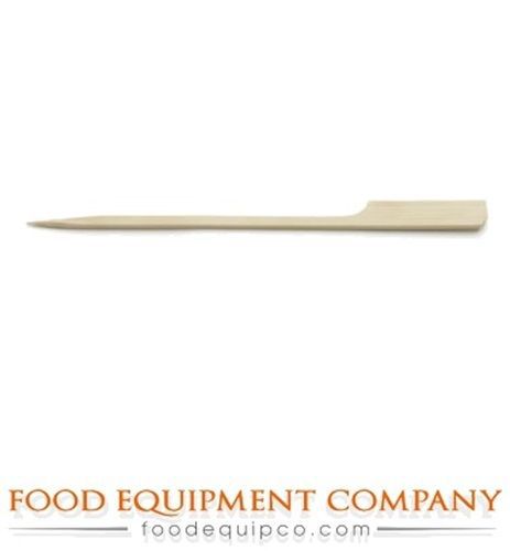 Tablecraft bamp35 paddle pick 3-1/2&#034; bamboo  - case of 1200 for sale