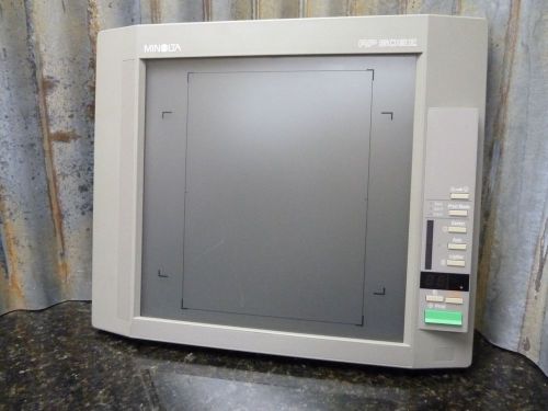 Konica minolta rp603z microfilm microfiche complete screen &amp; frame free shipping for sale