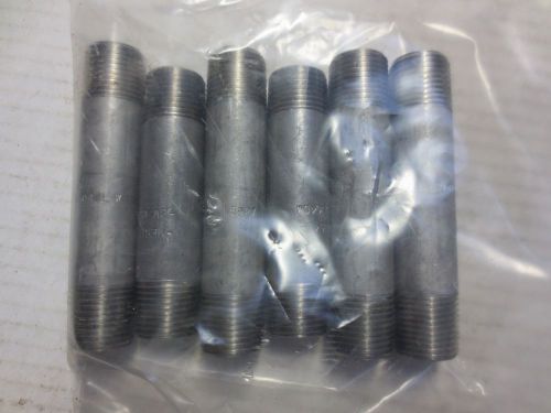 1/2&#034; male nipple connector (bag of 6) for sale