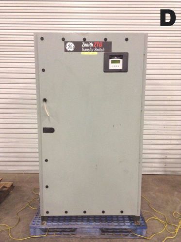 Ge general electric zenith ztg 800 amp / 800a transfer switch w/ mx150 control for sale