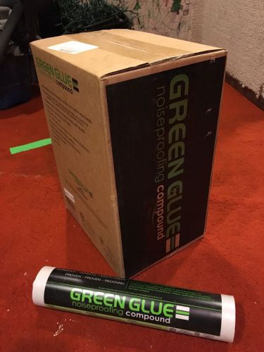 1 Unopened Case Of Green Glue Acoustic Compound