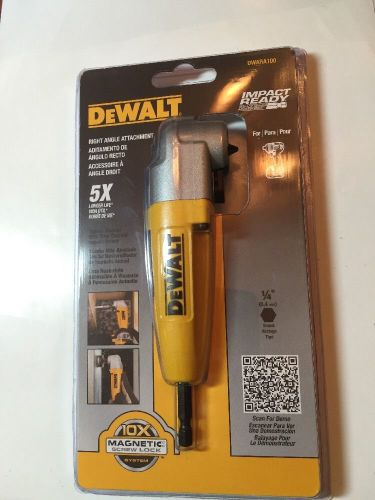 DEWALT DWARA100 RIGHT ANGLE ATTACHMENT ORIGINAL - New Sealed Package