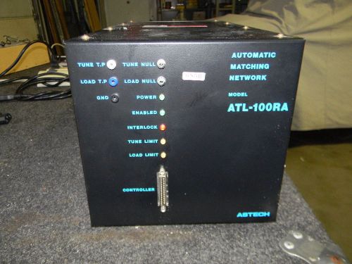 ASTECH ATL-100RA MRC-CVD Automatic Matching Network 500 Watts @ 450 Khz S/N 1946