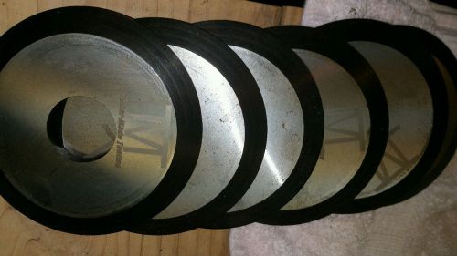 Surface grinder wheel flange
