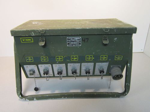 Power distribution panel peu-154/e model 1090/15 15kw 3 phase 120/208 volts for sale