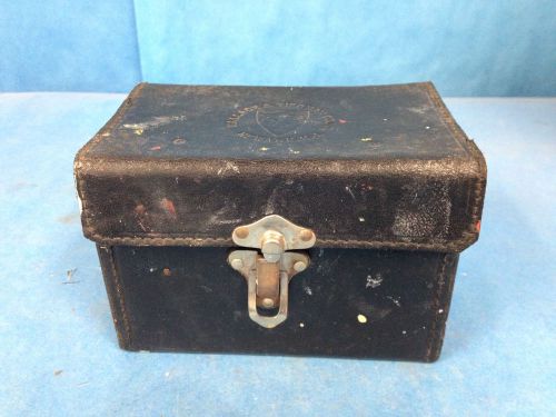 Vintage Wallace &amp; Tiernan Scale Weight Case 6&#034; x 4&#034;