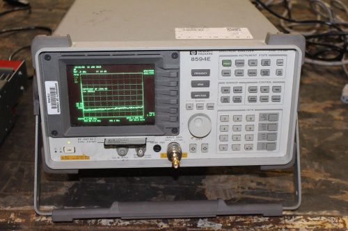 Hewlett Packard 8594E Portable Spectrum Analyzer, 9 kHz to 2.9 GHz
