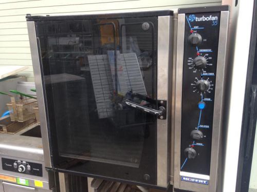 Moffat turbofan e35 electric convection oven turbo fan on stand for sale