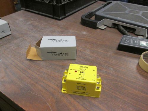 Time mark 3-phase power monitor a158b 480v new surplus for sale