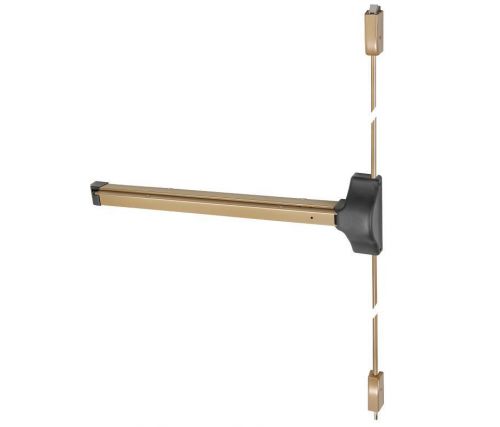 YALE EXIT DEVICE, SERIES 1800, BRONZE 691 , SURFACE VERTICAL ROD 1810-42-691
